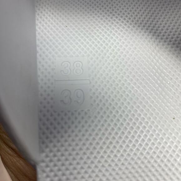 Freedom Moses Two Band Slide White Casual Sandals Slippers Womens Size 8.5 - Picture 8 of 8